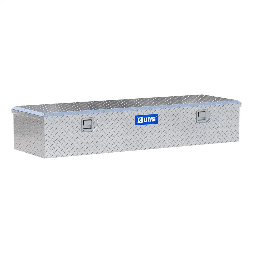 Bright Aluminum 58" 5th Wheel Truck Tool Box (LTL Shipping Only)
