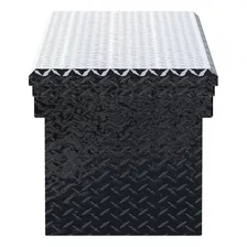 Gloss Black Aluminum 69" Deep Truck Tool Box, Low Profile (Heavy Packaging) image 5