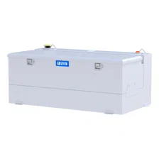 White 100-Gallon Steel-Aluminum Combo Transfer Tank image 3