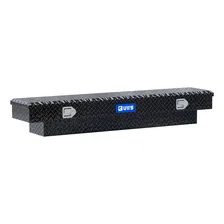 Gloss Black Aluminum 63" Slim-Line Crossover Truck Tool Box (Heavy Packaging) image 1