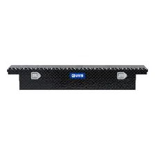 Gloss Black Aluminum 63" Slim Truck Tool Box, Low Profile (LTL Shipping Only) image 2