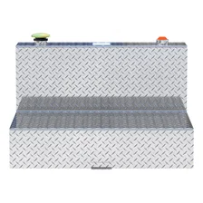 50-Gallon L-Shape Bright Aluminum Transfer Tank image 2