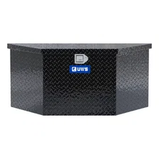 Gloss Black Aluminum 49" Trailer Tongue Box (Heavy Packaging) image 2