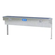 Bright Aluminum 72" Truck Side Tool Box (Heavy Packaging) image 3