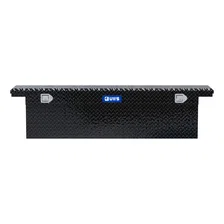 Gloss Black Aluminum 72" Deep Slim Truck Tool Box, Low Profile (Heavy Packaging) image 2
