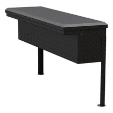 Matte Black Aluminum 48" Truck Side Tool Box, Low Profile (LTL Shipping Only) image 6