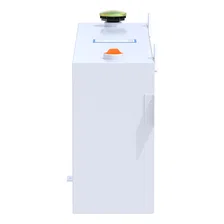 White 45-Gallon Rectangle Steel Transfer Tank image 5