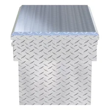 69" Deep Angled Secure Lock Crossover Truck Tool Box with Low Profile image 5