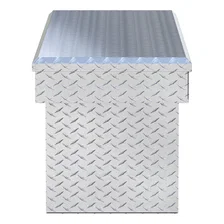 Bright Aluminum 69" Deep Crossover Truck Tool Box image 5