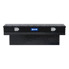 Gloss Black Aluminum 60" Notched Utility Chest Box (Heavy Packaging) image 2