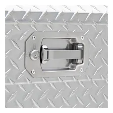 Bright Aluminum 69" Crossover Truck Tool Box with Pull Handles (Heavy Packaging) image 6