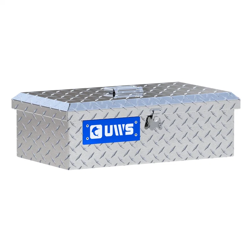 Bright Aluminum Tote Box (Heavy Packaging)