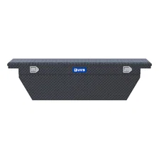 Matte Black Aluminum 69" Deep Angle Tool Box, Low Profile (Heavy Packaging) image 2