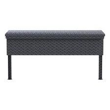 Matte Black Aluminum 48" Truck Side Tool Box with Low Profile (Heavy Packaging) image 5