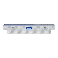 Bright Aluminum 63" Slim-Line Crossover Truck Tool Box (Heavy Packaging) image 2