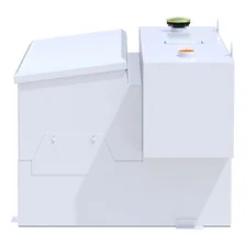 White Hammerhead-Style 100-Gallon Steel-Aluminum Combo Transfer Tank image 5