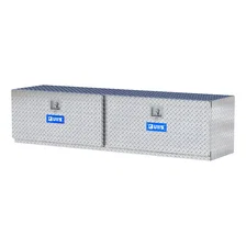 Bright Aluminum 72" Double-Door Underbody Tool Box (LTL Shipping Only) image 3