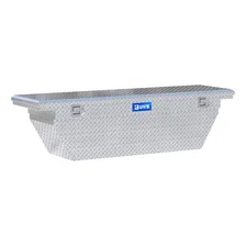 Bright Aluminum 69" Deep Angle Crossover Box with Low Profile (Heavy Packaging) image 1