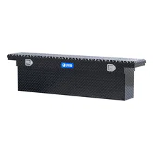 Gloss Black Aluminum 69" Deep Slim Truck Tool Box, Low Profile (Heavy Packaging) image 3
