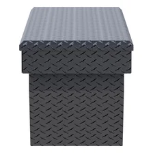 Matte Black Aluminum 69" Deep Angled Crossover Truck Tool Box image 5