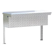 Bright Aluminum 36" Truck Side Tool Box with Low Profile (LTL Shipping Only) image 4