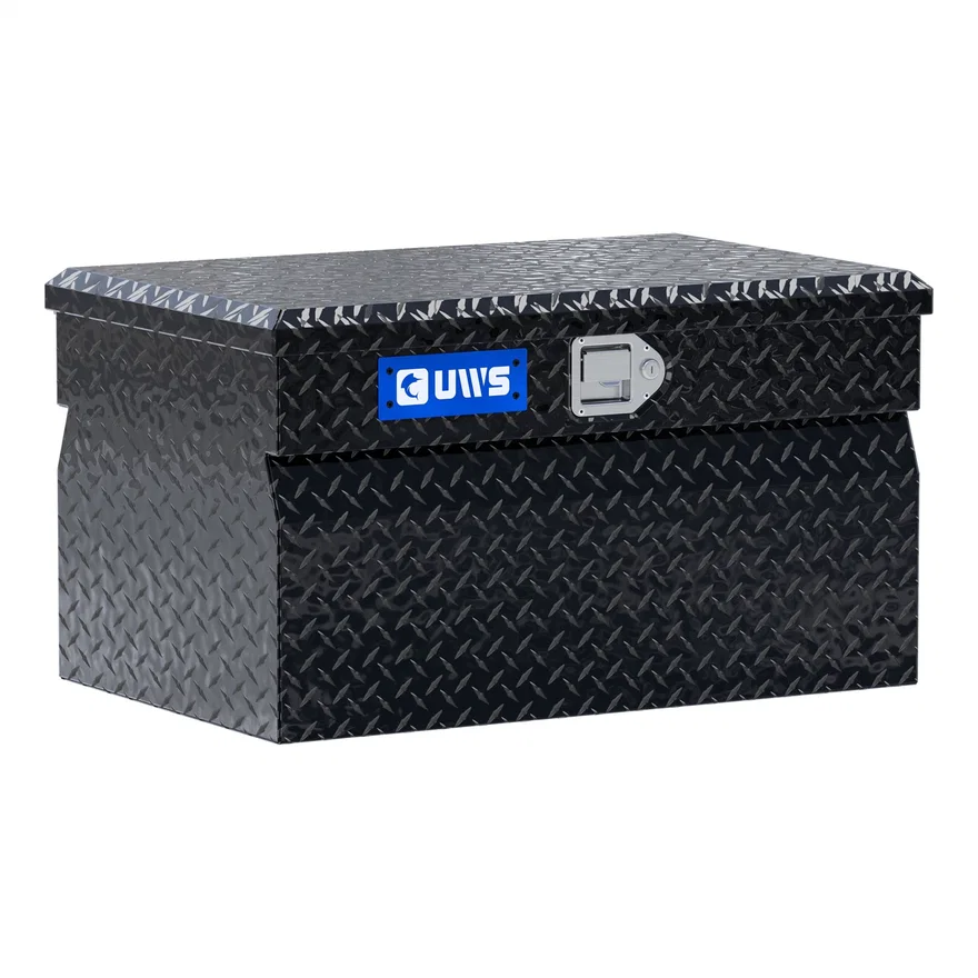 Gloss Black Aluminum 30" Utility Chest Box (Heavy Packaging)