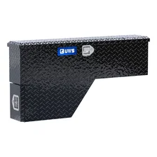 Gloss Black Aluminum 48" Passenger-Side Wheel Well Tool Box (Heavy Packaging) image 4