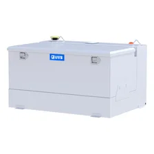 White 85-Gallon Steel-Aluminum Combo Transfer Tank image 3