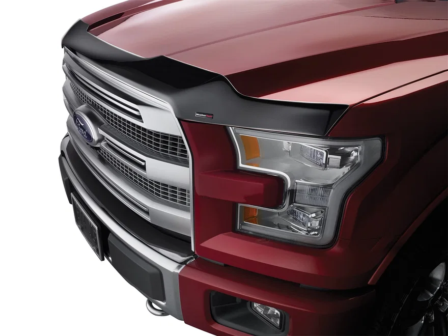 Low Profile Aerodynamic Hood Protector for Ford F-150