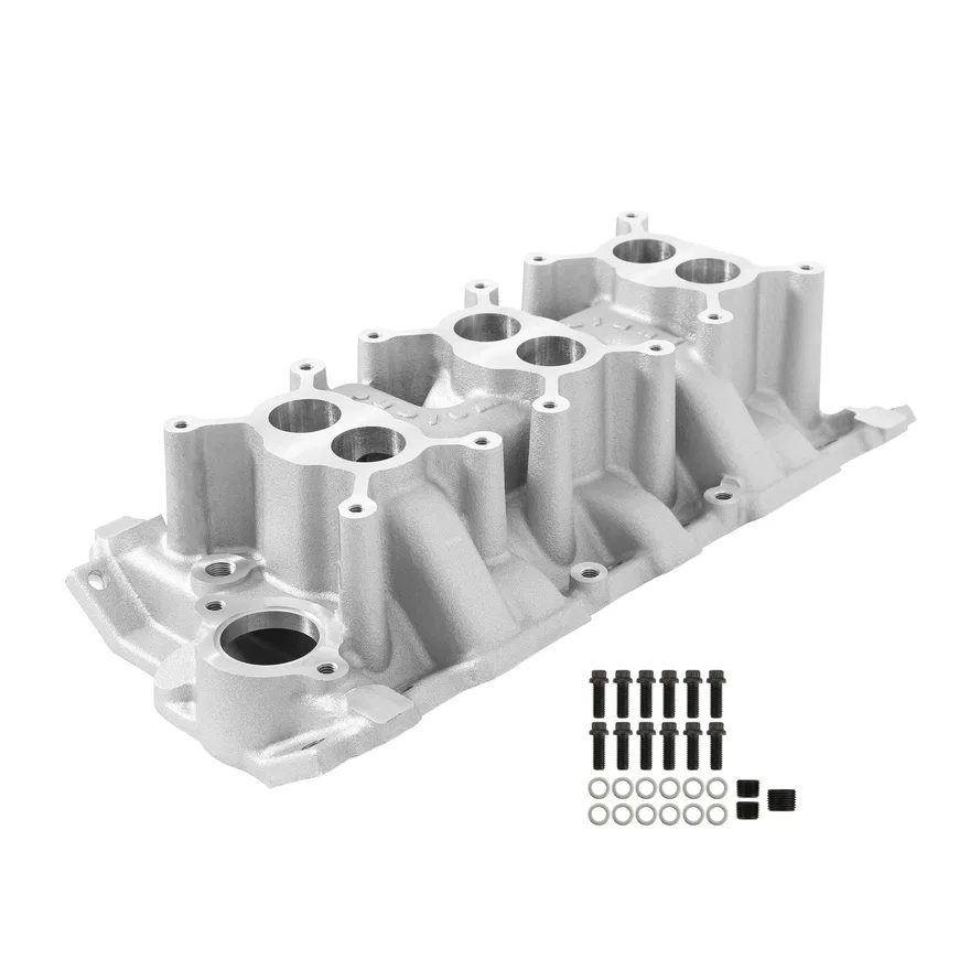 3x2 Dual Plane Intake- Chevy Small Block V8