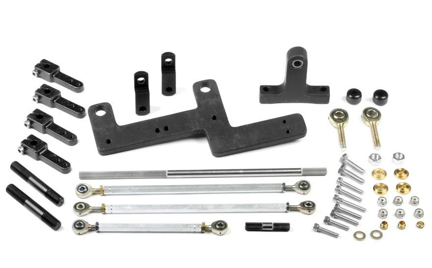In-Line Mounted Carb Linkage for 6-71/8-71 Superchargers