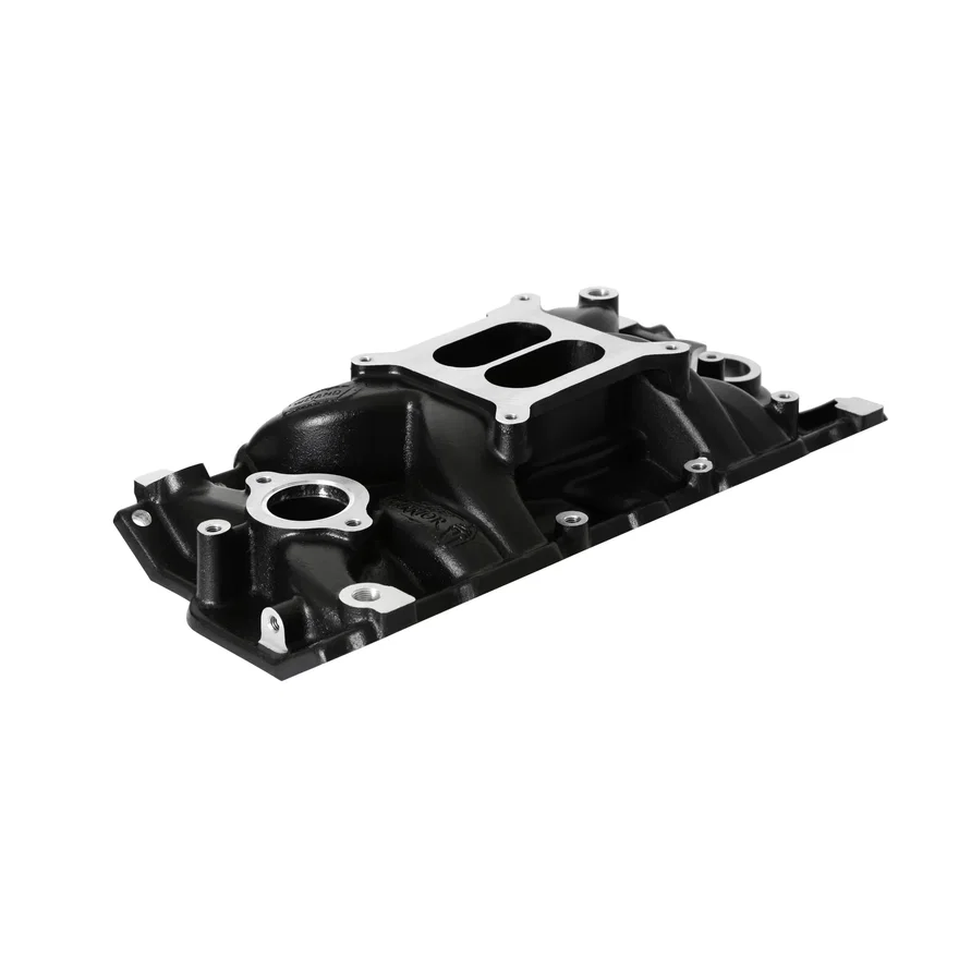 Street Warrior Intake - Chevy Small Block V8 - Black Ceramic