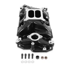 Speed Warrior Intake - Chevy Small Block V8 - Black Ceramic Coated image 1