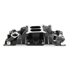 Speed Warrior Intake - Chevy Small Block V8 - Black Ceramic Coated image 7