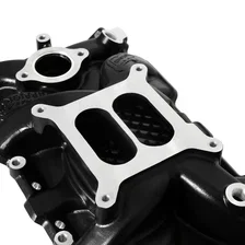 Street Warrior Intake - Chevy Small Block V8 - Black Ceramic image 6