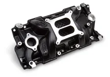 Speed Warrior Intake - Chevy Small Block V8 - Black Ceramic Coated image 2