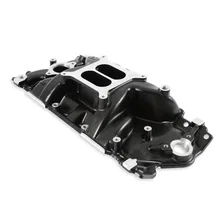 Speed Warrior Intake - Chevy Small Block V8 - Black Ceramic Coated image 6