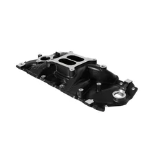 Street Warrior Intake - Chevy Small Block V8 - Black Ceramic image 4