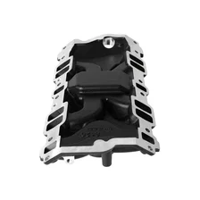 Street Warrior Intake - Chevy Small Block V8 - Black Ceramic image 7