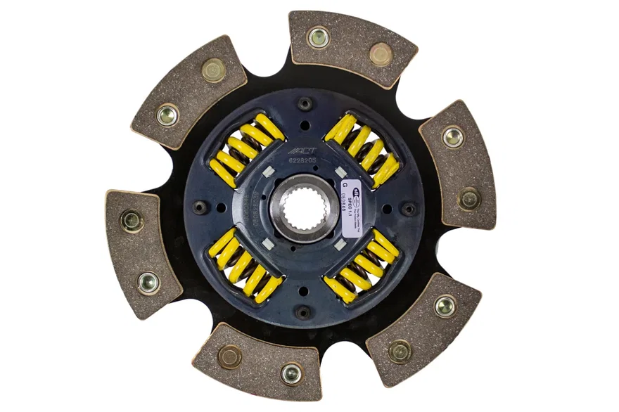 6 Pad Sprung Race Disc for Mazda