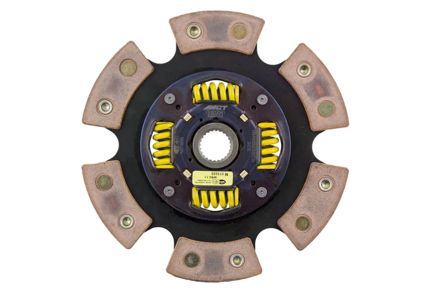 6 Pad Sprung Race Disc for Acura Integra