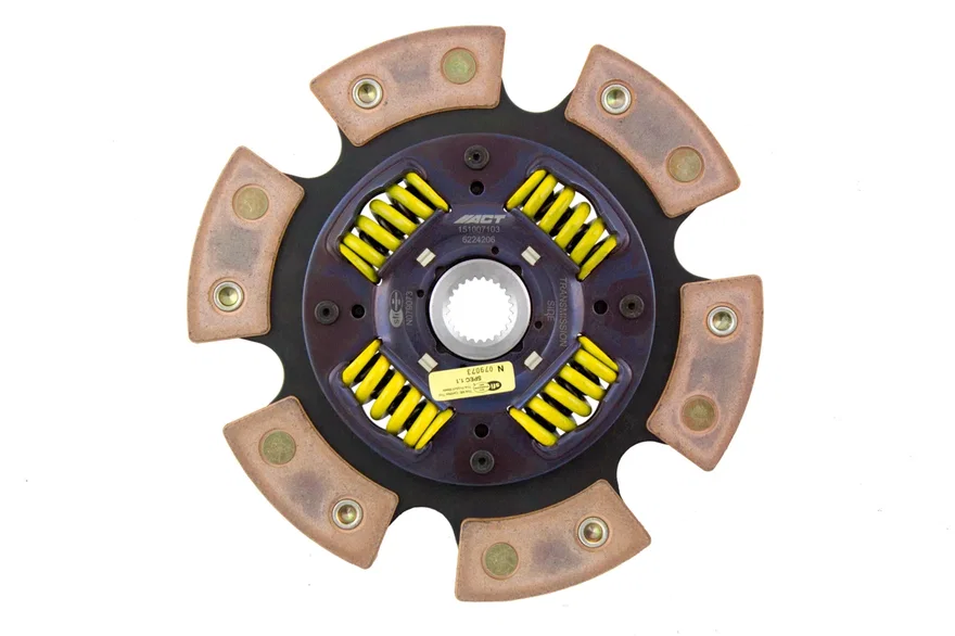 6 Pad Sprung Race Disc for Nissan