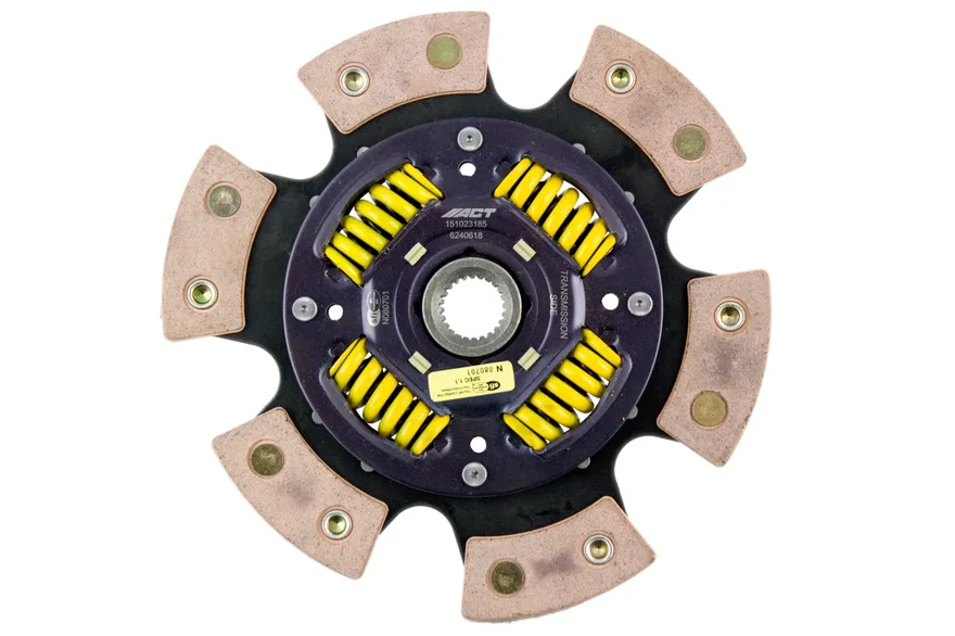 6 Pad Sprung Race Disc for Subaru