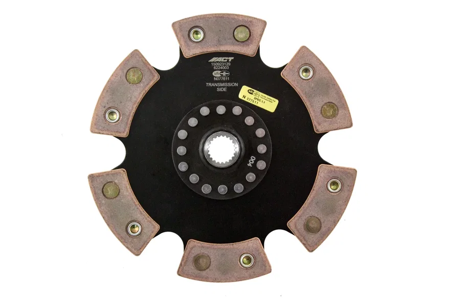6 Pad Rigid Race Disc for Toyota Corolla