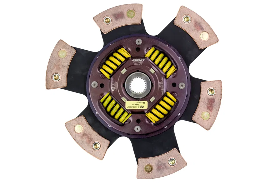 6 Pad Sprung Race Disc for Ford Mustang