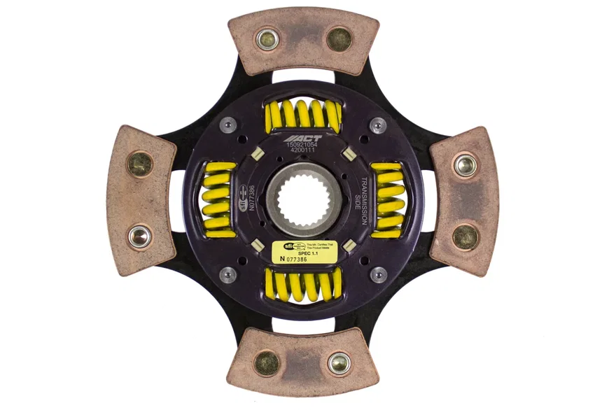 4 Pad Sprung Race Disc
