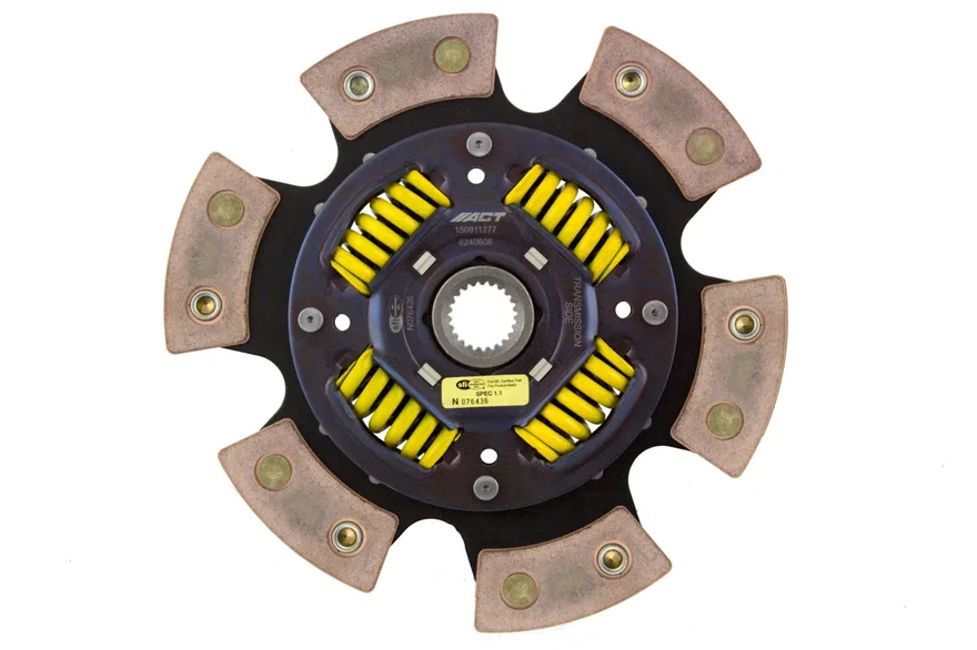 6 Pad Sprung Race Disc for Mitsubishi Lancer