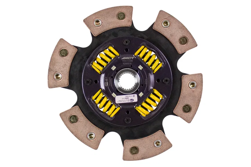 6 Pad Sprung Race Disc for Subaru