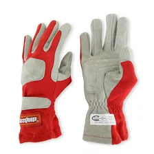 SFI 3.3/1 Red / Gray Nomex Race Gloves - Large image 3