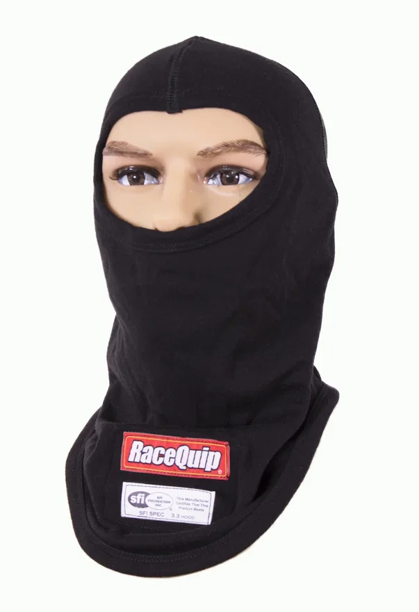 SFI3.3 Base Layers Fire Retardant Balaclava Head Sock - 1-Layer